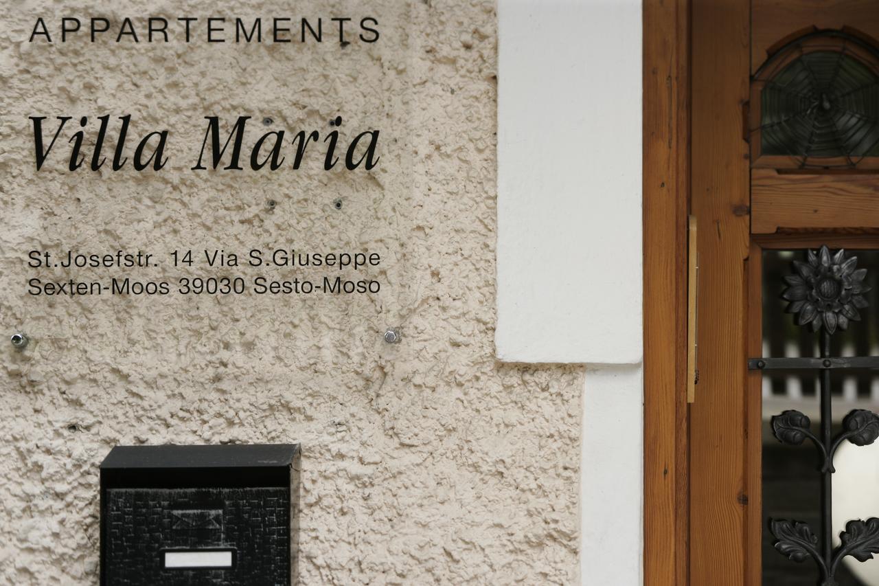 Residence Villa Maria Sexten Екстер'єр фото